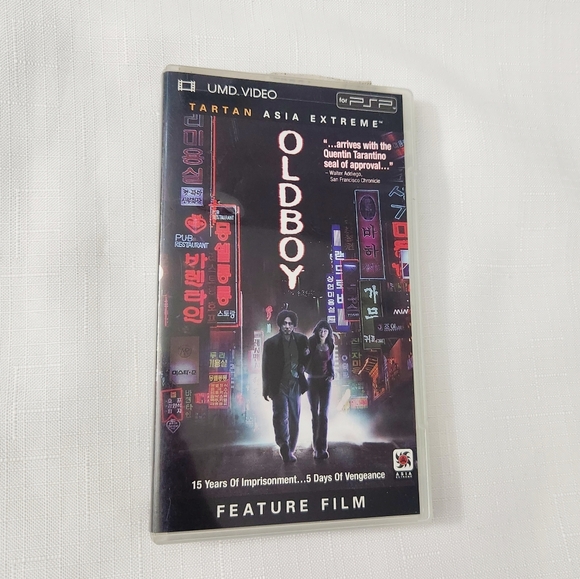 Sony PlayStation UMD OldBoy 2003 PSP Tartan Asia Extreme Park Chan-wook Rare Vid - Picture 1 of 7